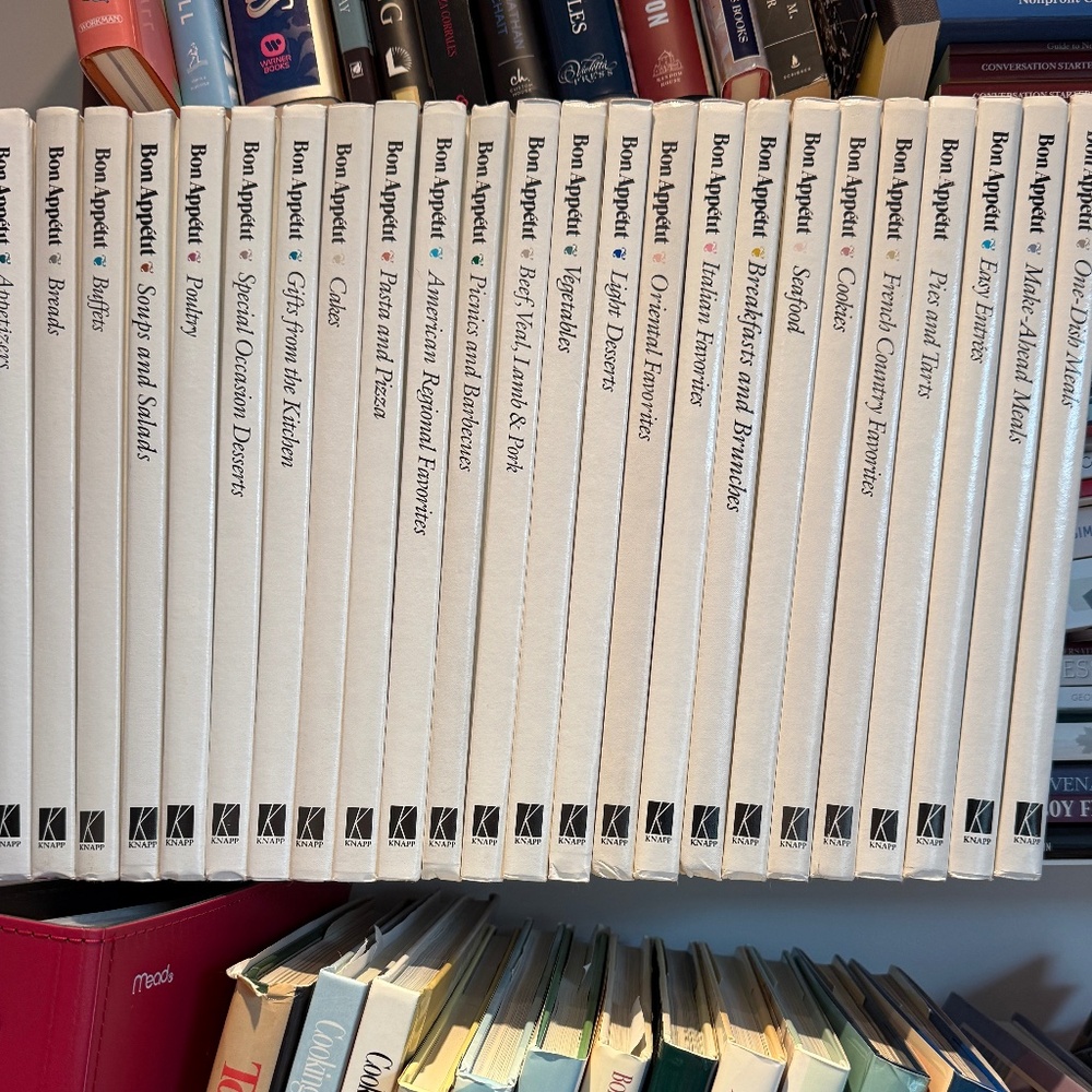 FULL Set of BON APPETIT CookBooks